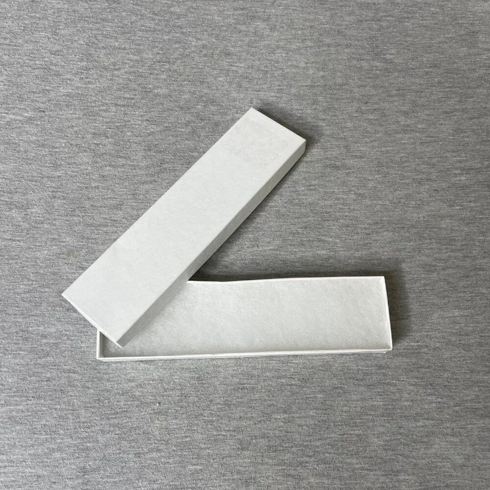 Plain 9” x 2.5” Necklace Jewelry Gift Box